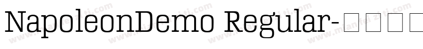 NapoleonDemo Regular字体转换